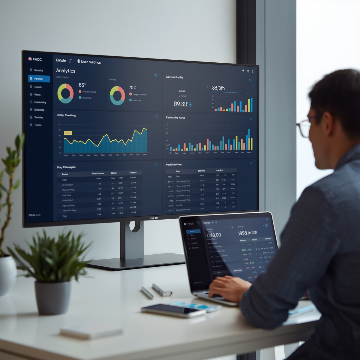 SaaS Dashboard Build