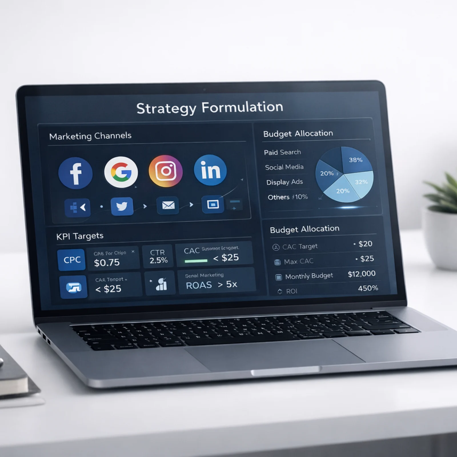 Marketing strategy and campaign planning