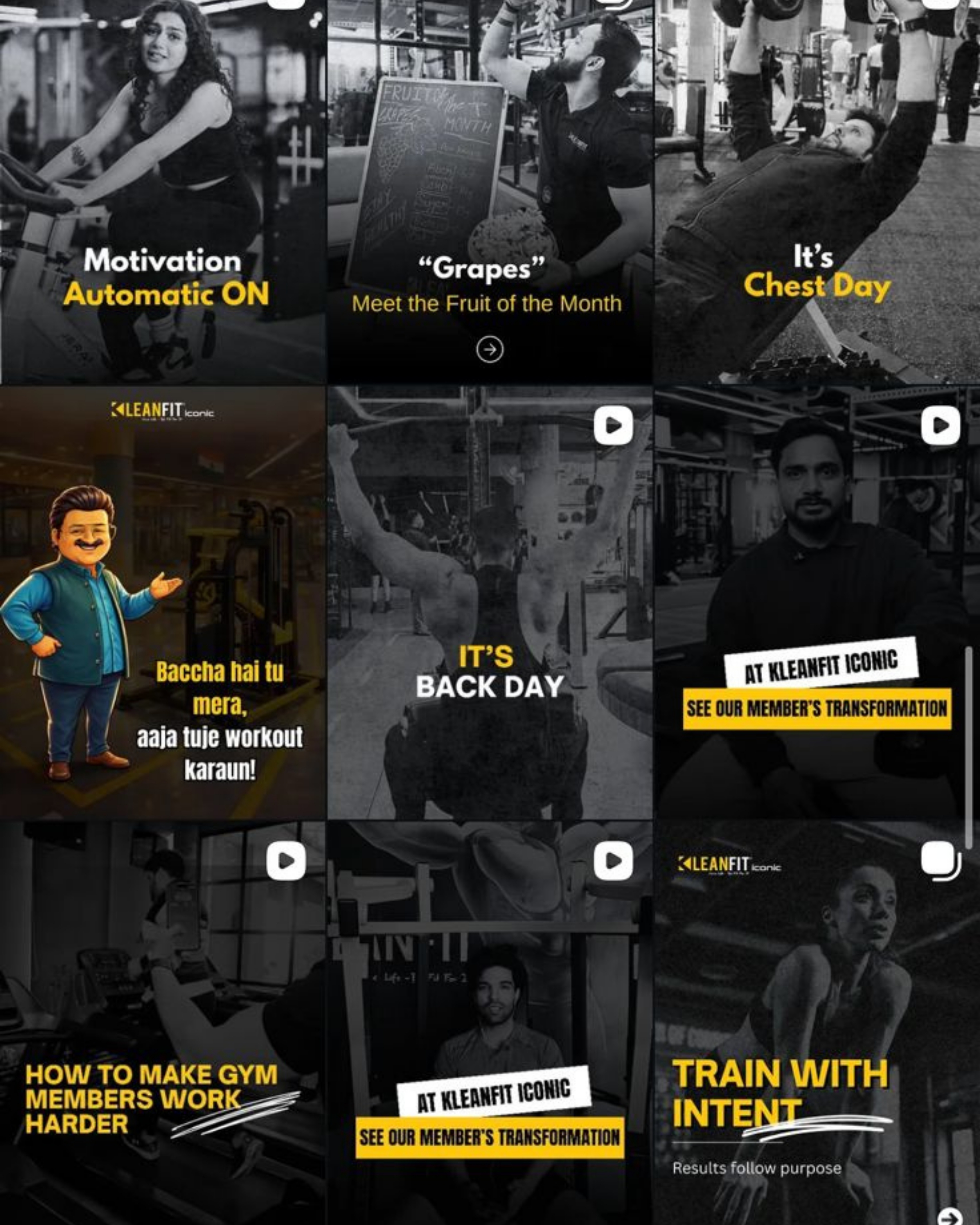 Kleanfit Grid Layout