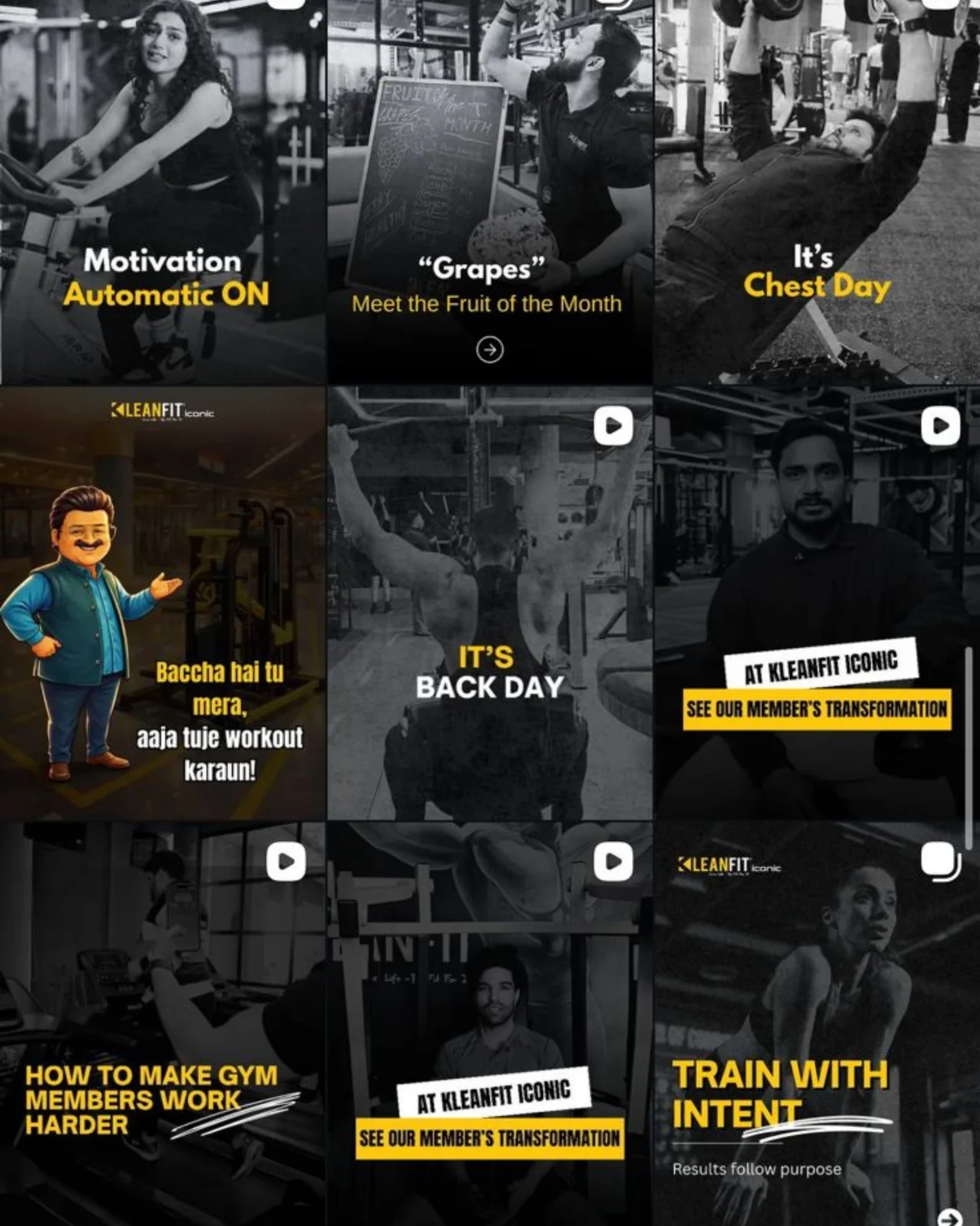Kleanfit Grid Layout